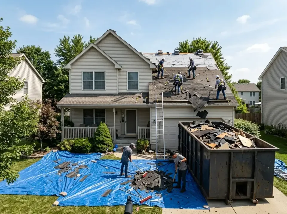 roof-replacement-debris-remova-004 — frequently asked questions, Cheapest Dumpster Rentals in Brookfield, IL